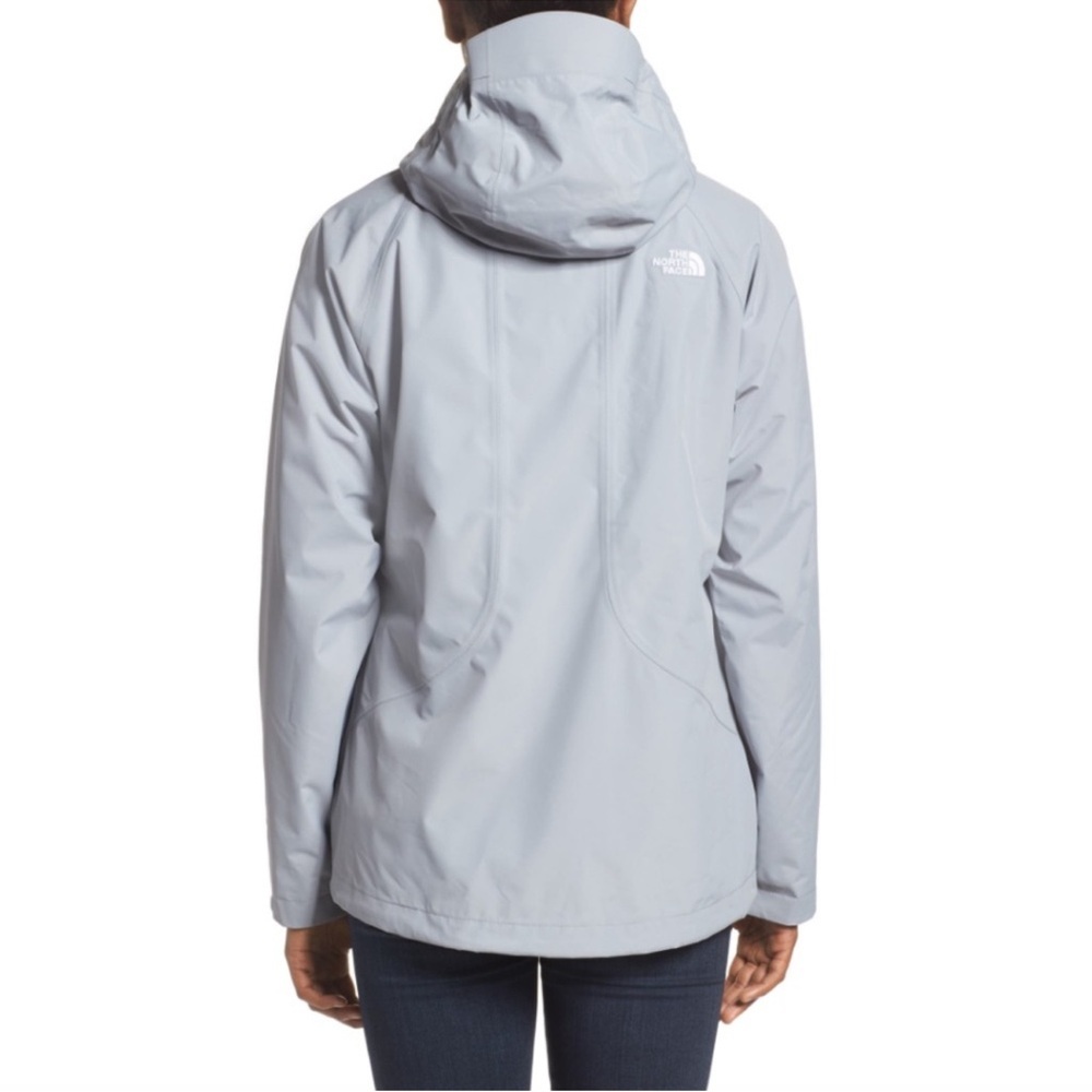 North Face Women's Boundary Triclimate waterproof Hyvent Jacket Medium in Grey - Picture 2 of 16